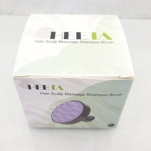 HEETA Hair Scalp Massager Shampoo Brush Soft Silicone